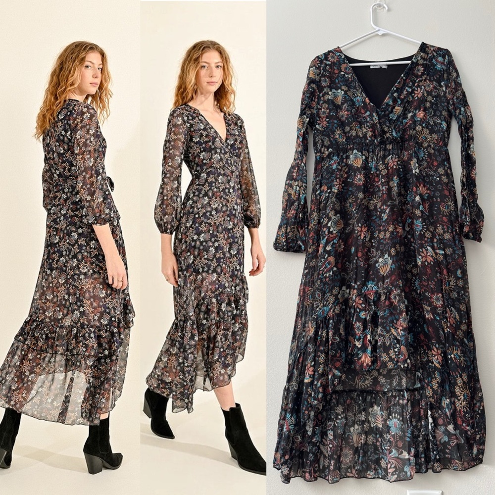 Floral Long Sleeve Dress